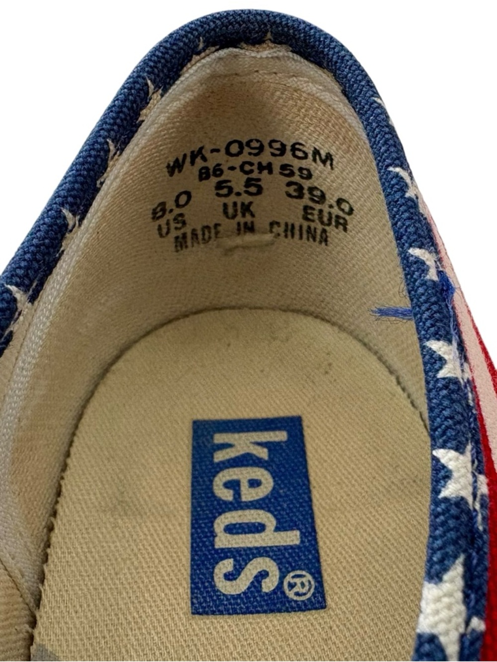 Keds American Flag Canvas Sneakers - Picture 6 of 6